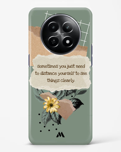 Distance Yourself Hard Case Phone Cover (Realme)