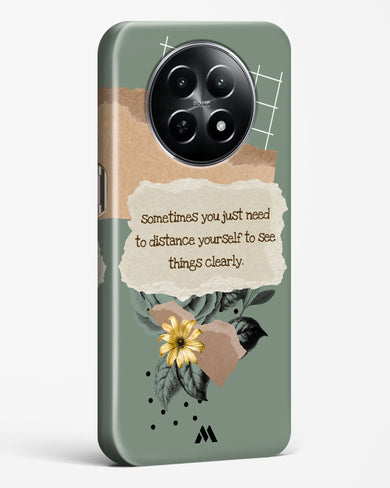 Distance Yourself Hard Case Phone Cover (Realme)