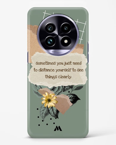 Distance Yourself Hard Case Phone Cover (Realme)