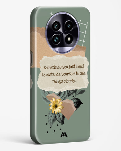 Distance Yourself Hard Case Phone Cover (Realme)