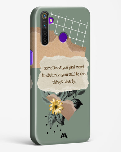Distance Yourself Hard Case Phone Cover (Realme)