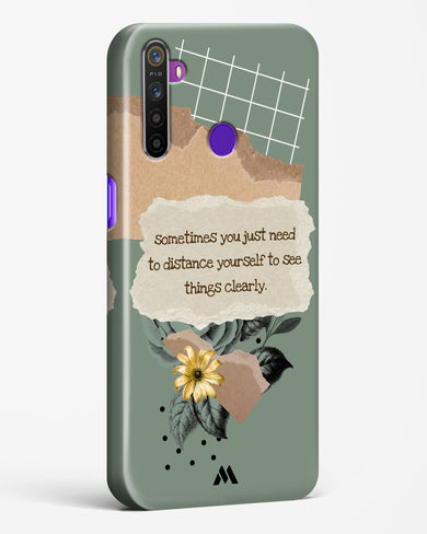 Distance Yourself Hard Case Phone Cover-(Realme)