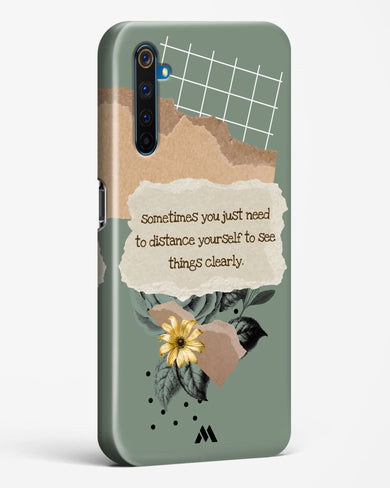 Distance Yourself Hard Case Phone Cover (Realme)
