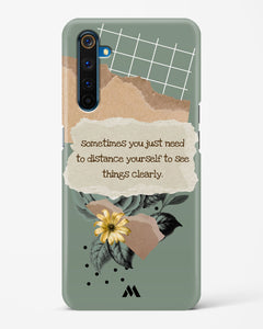 Distance Yourself Hard Case Phone Cover (Realme)
