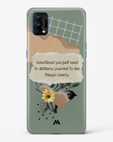 Distance Yourself Hard Case Phone Cover (Realme)