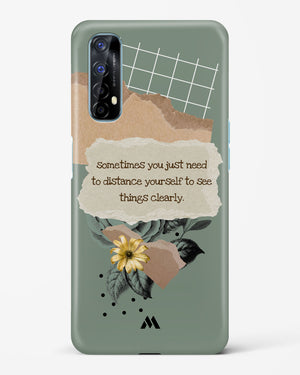 Distance Yourself Hard Case Phone Cover-(Realme)