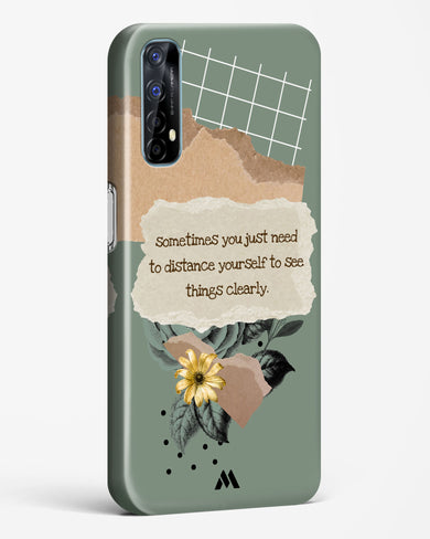 Distance Yourself Hard Case Phone Cover-(Realme)