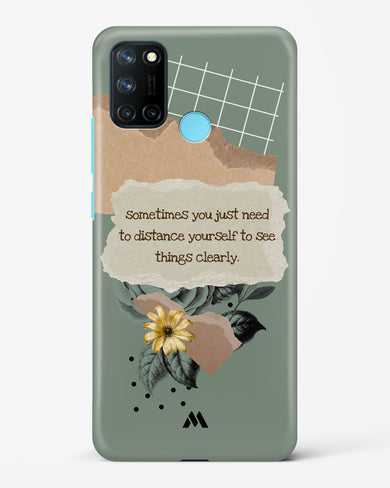 Distance Yourself Hard Case Phone Cover (Realme)