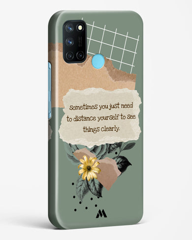 Distance Yourself Hard Case Phone Cover (Realme)