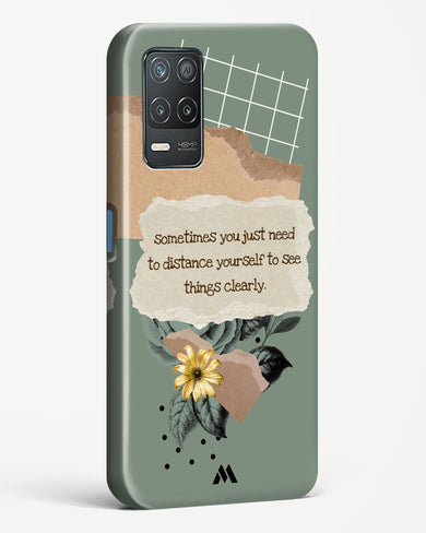 Distance Yourself Hard Case Phone Cover-(Realme)