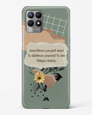 Distance Yourself Hard Case Phone Cover-(Realme)