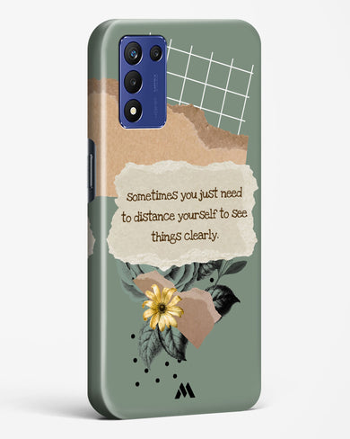 Distance Yourself Hard Case Phone Cover (Realme)