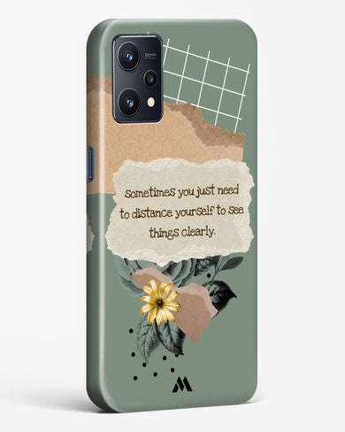 Distance Yourself Hard Case Phone Cover (Realme)