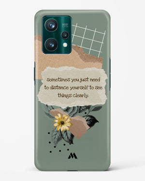 Distance Yourself Hard Case Phone Cover-(Realme)