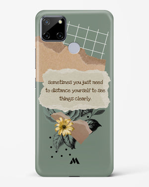 Distance Yourself Hard Case Phone Cover-(Realme)