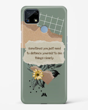 Distance Yourself Hard Case Phone Cover-(Realme)