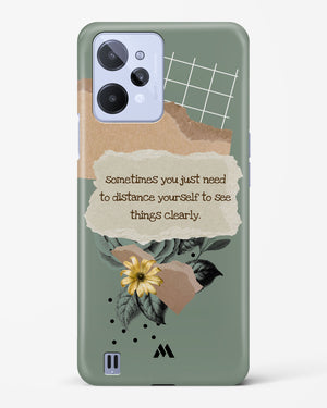 Distance Yourself Hard Case Phone Cover-(Realme)