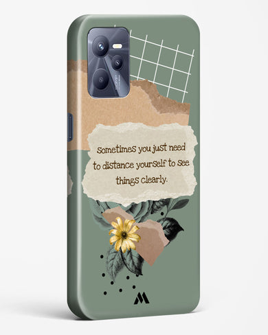 Distance Yourself Hard Case Phone Cover (Realme)