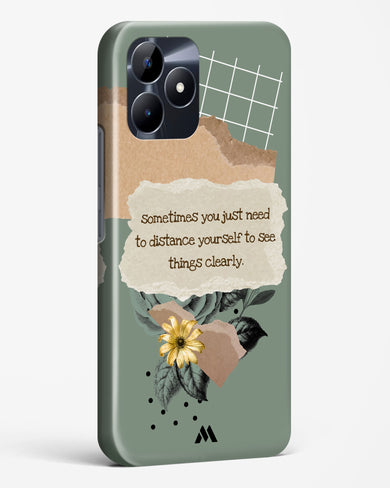 Distance Yourself Hard Case Phone Cover (Realme)