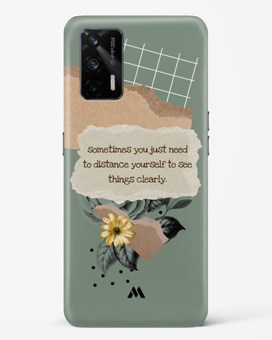 Distance Yourself Hard Case Phone Cover-(Realme)