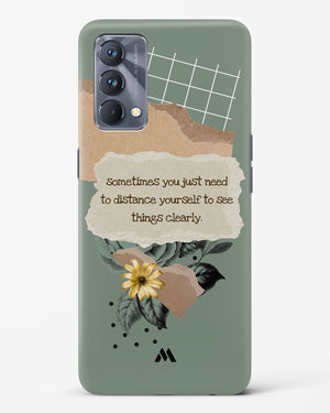 Distance Yourself Hard Case Phone Cover-(Realme)