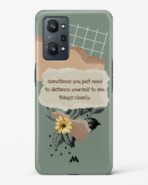 Distance Yourself Hard Case Phone Cover (Realme)