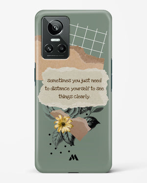 Distance Yourself Hard Case Phone Cover-(Realme)