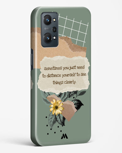 Distance Yourself Hard Case Phone Cover-(Realme)