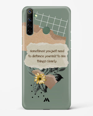 Distance Yourself Hard Case Phone Cover-(Realme)