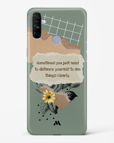 Distance Yourself Hard Case Phone Cover (Realme)