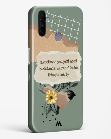 Distance Yourself Hard Case Phone Cover (Realme)