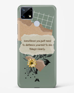 Distance Yourself Hard Case Phone Cover-(Realme)