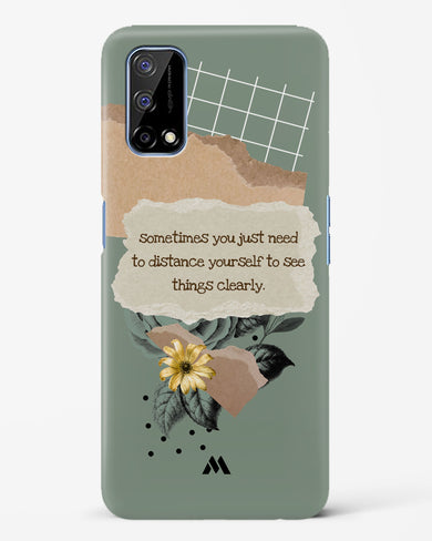 Distance Yourself Hard Case Phone Cover (Realme)