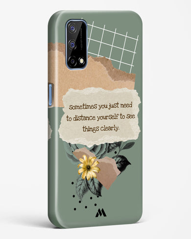 Distance Yourself Hard Case Phone Cover (Realme)