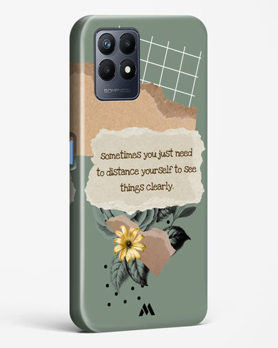 Distance Yourself Hard Case Phone Cover (Realme)