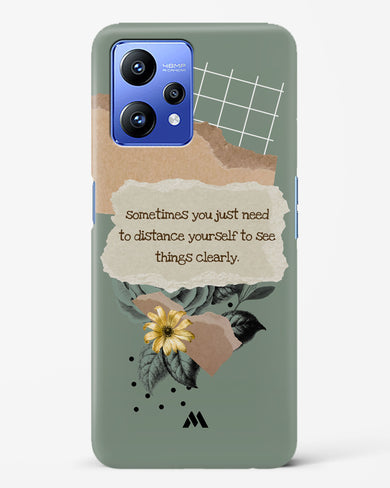 Distance Yourself Hard Case Phone Cover (Realme)