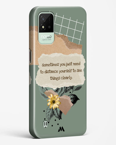 Distance Yourself Hard Case Phone Cover (Realme)