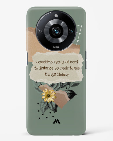 Distance Yourself Hard Case Phone Cover-(Realme)