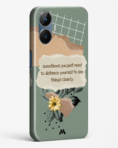 Distance Yourself Hard Case Phone Cover (Realme)