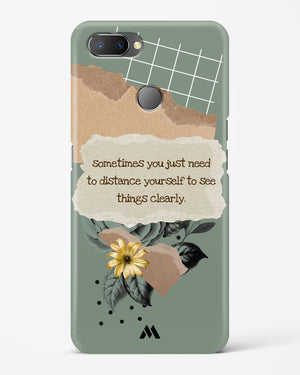 Distance Yourself Hard Case Phone Cover-(Realme)