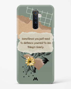 Distance Yourself Hard Case Phone Cover-(Realme)