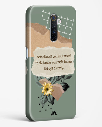 Distance Yourself Hard Case Phone Cover-(Realme)