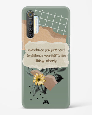 Distance Yourself Hard Case Phone Cover (Realme)