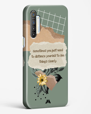 Distance Yourself Hard Case Phone Cover (Realme)