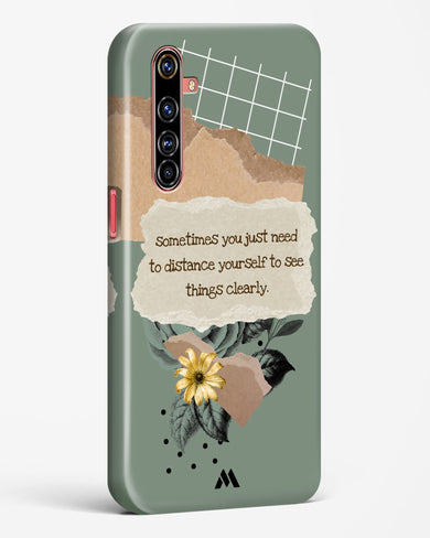 Distance Yourself Hard Case Phone Cover (Realme)