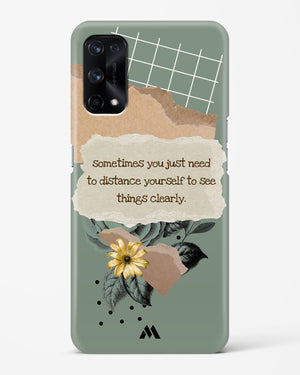 Distance Yourself Hard Case Phone Cover (Realme)