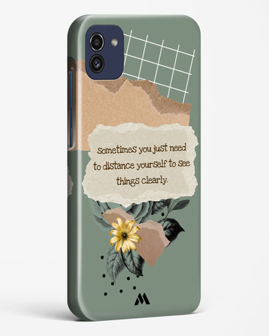 Distance Yourself Hard Case Phone Cover-(Samsung)