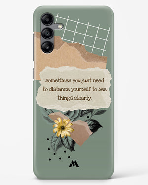 Distance Yourself Hard Case Phone Cover (Samsung)