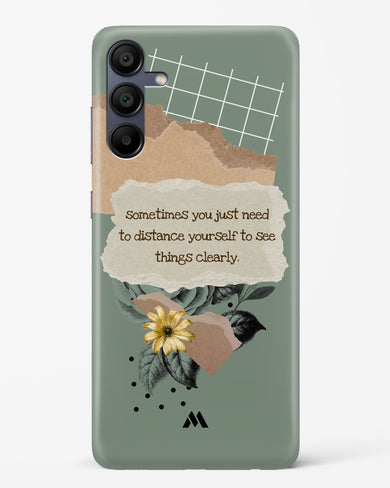 Distance Yourself Hard Case Phone Cover (Samsung)