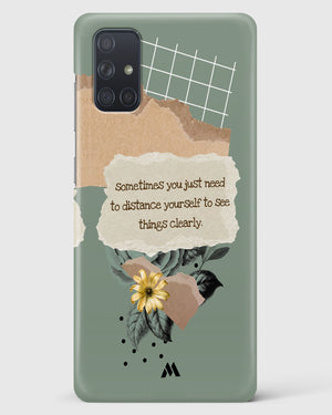 Distance Yourself Hard Case Phone Cover (Samsung)